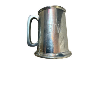 Camden Hall English Pewter Tankard Silver Mug